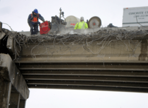 Flat Saw Concrete Bridge