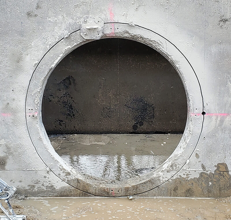 Circle Wire Saw culvert